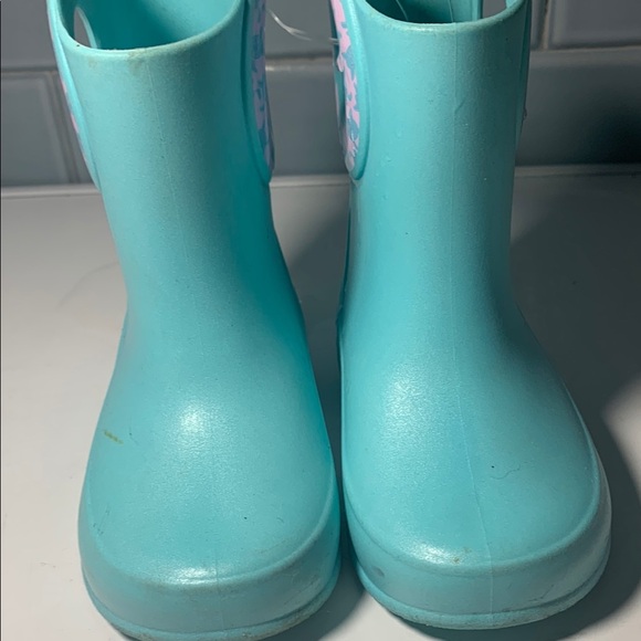 Kids Aqua Rain Boots - Picture 5 of 6